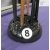 8 ball style floor standing cue rack