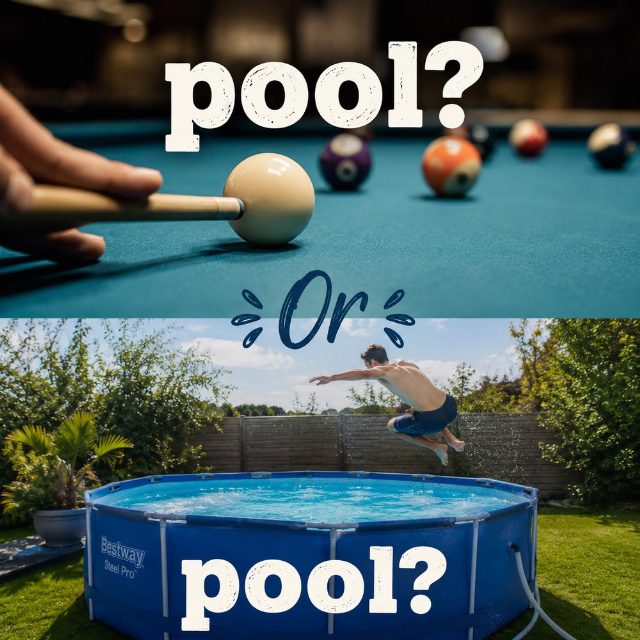 Pool? Or pool? 🤔 Whether you’re sinking balls or making a splash, we’ve got you covered. Shop both now with fast delivery 🚚