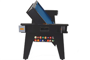A Strikeworth multi games table rotating.