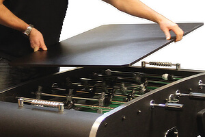 The Table Top included with a Strikeworth football table.