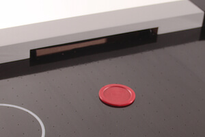The goal on a Tekscore air hockey table.