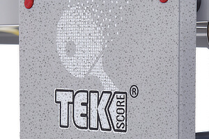 Rain on a Tekscore outdoor table tennis table.