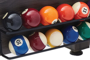 The accessories included with a Pureline table.