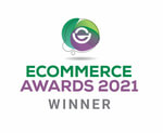 The Ecommerce Awards 2021 Winner's logo.