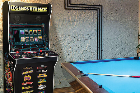The AtGames Legends 300 arcade machine.