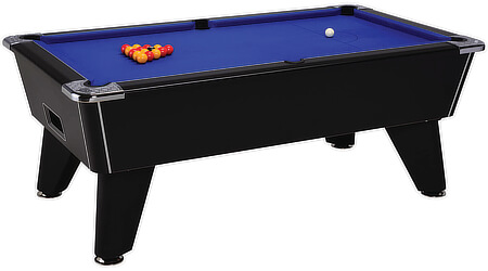 The Omega slate bed pool table.
