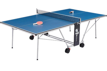 The Quickfold Indoor tennis table.
