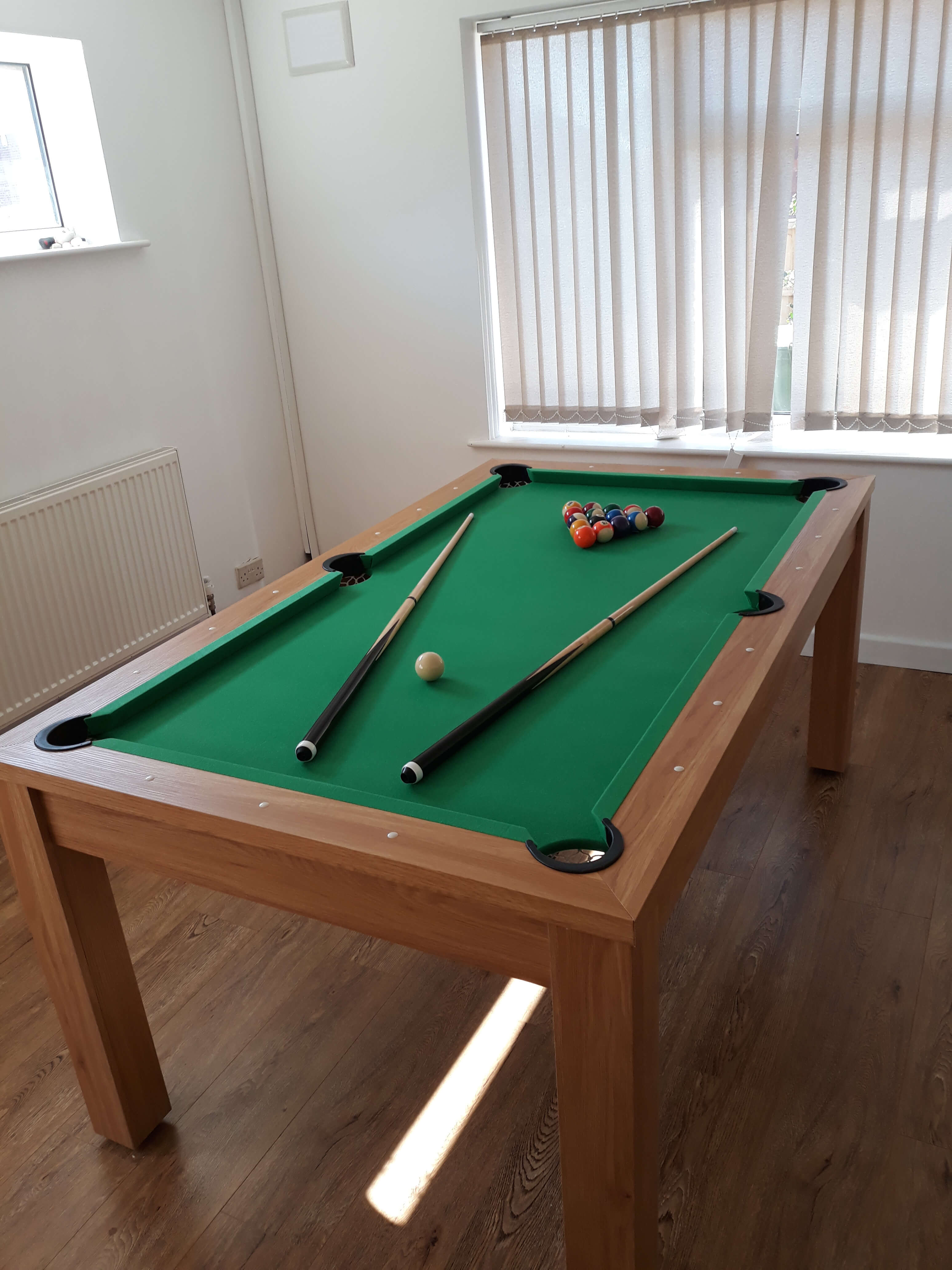 Pureline 6ft Pool Dining Table with Table Tennis Top Liberty Games