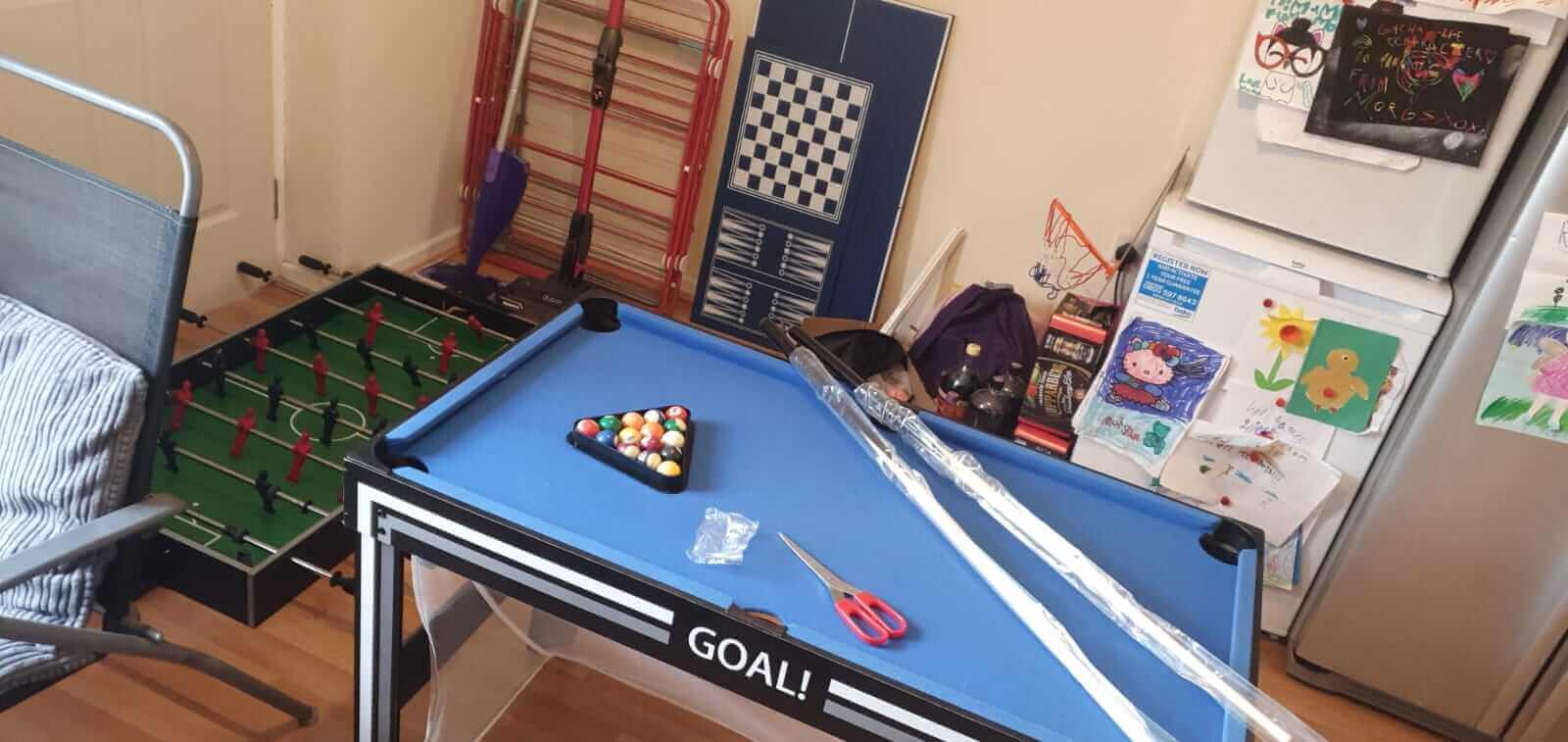 Tekscore Goal 21-in-1 4ft Multi Games Table  Multi game table, Table games,  Goals football