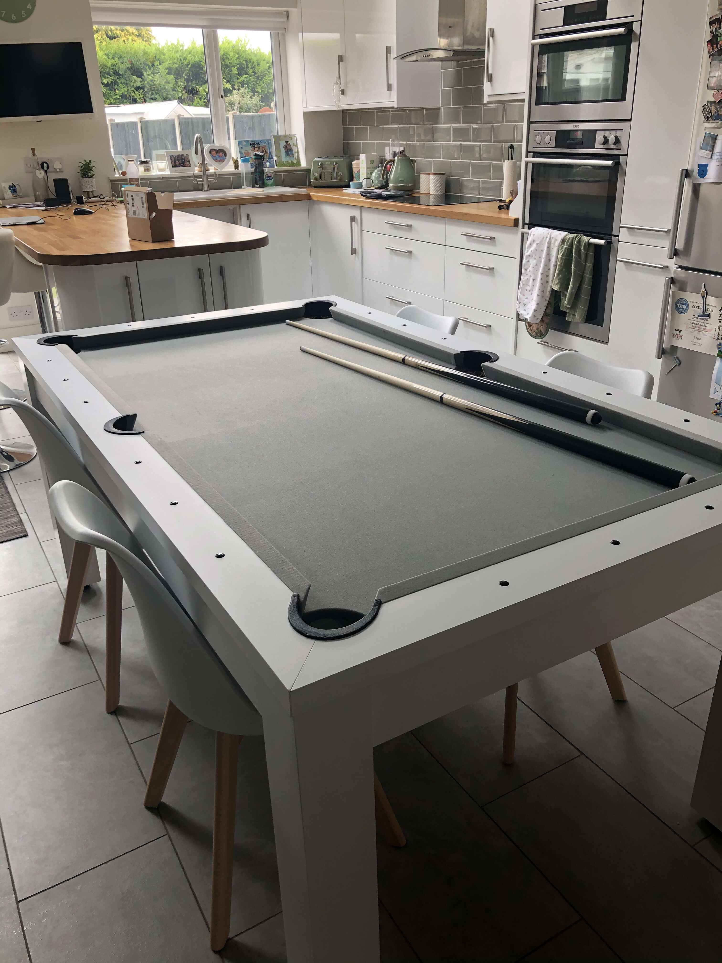 Pureline 6ft Pool Dining Table with Table Tennis Top Liberty Games
