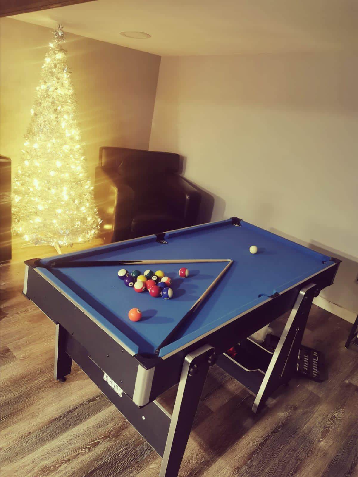 tekscore 5ft folding multi games table