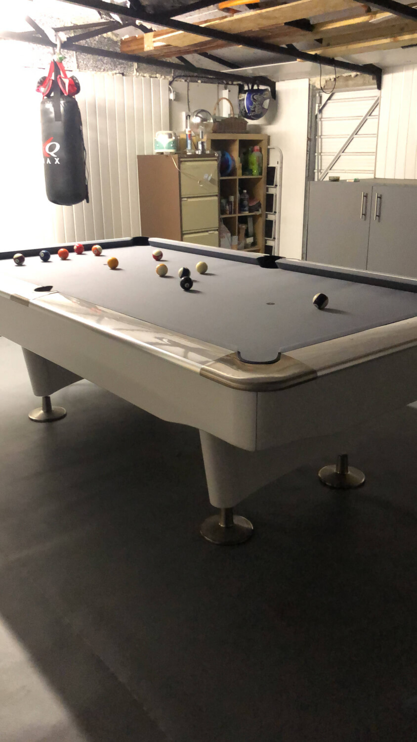 PureLine LA Pro American Slate Bed Pool Table Liberty Games