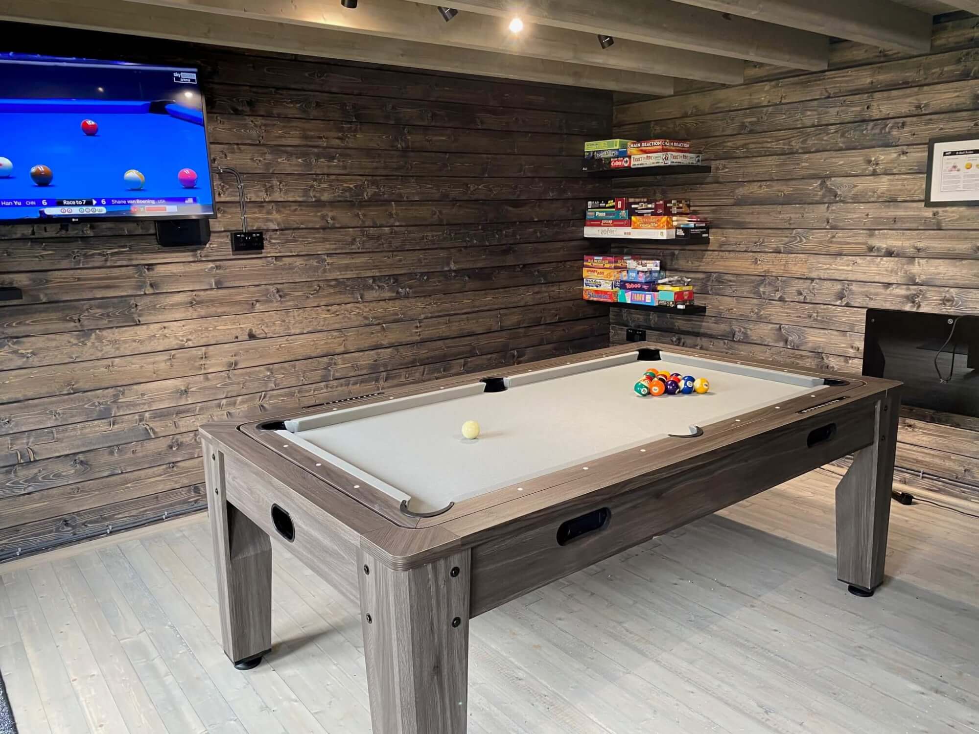 Pureline 7ft Multi Games & Dining Table Liberty Games