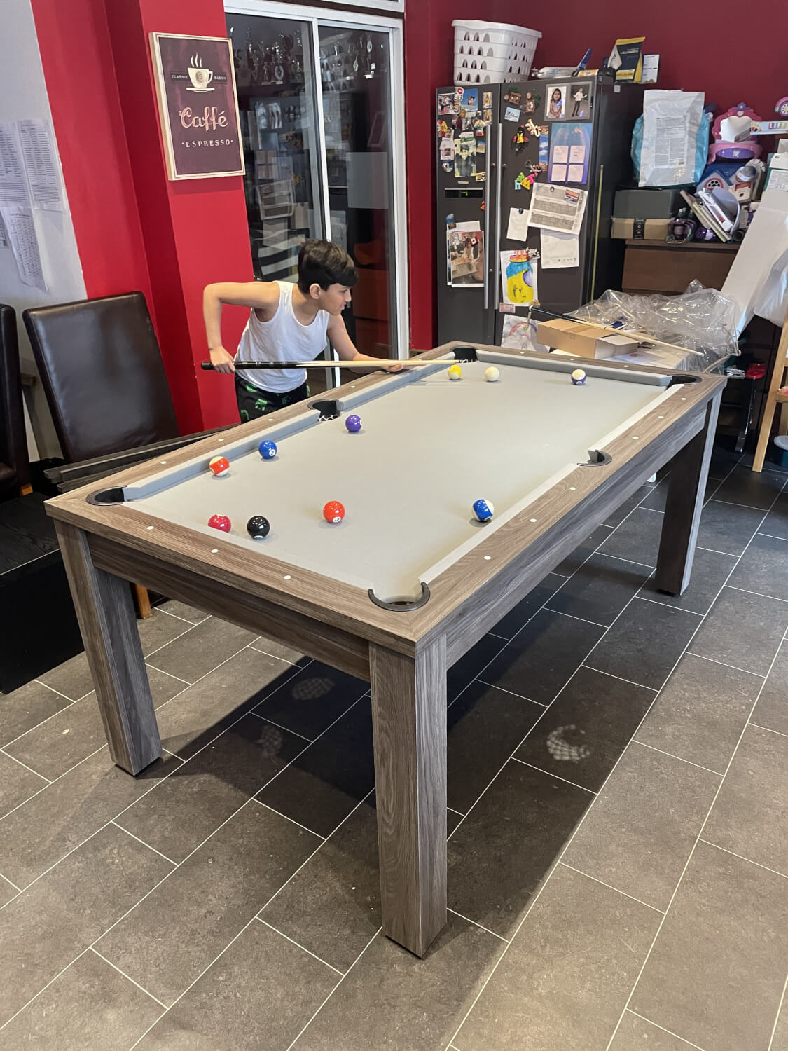 Pureline 6ft Pool Dining Table with Table Tennis Top Liberty Games