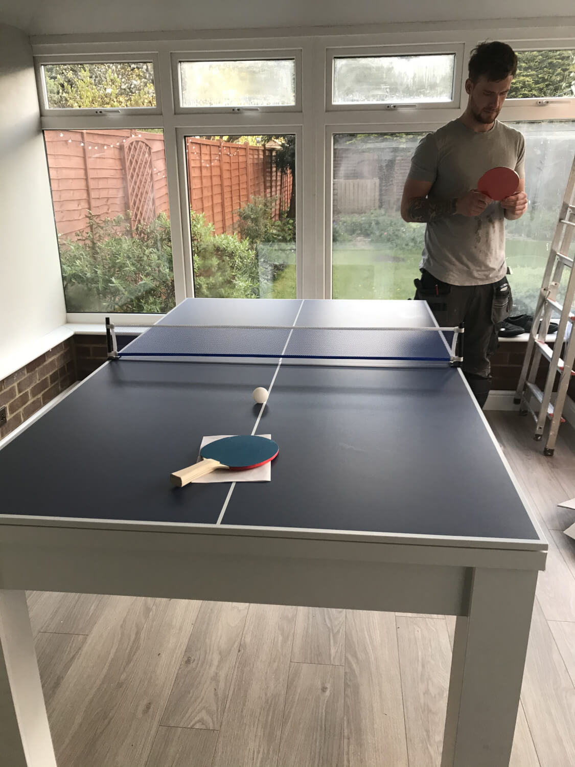 Pureline 6ft Pool Dining Table with Table Tennis Top Liberty Games