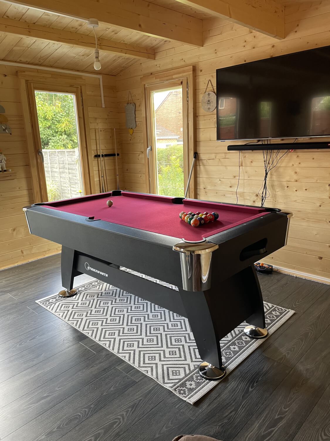 Strikeworth Pro American Deluxe 6ft Pool Table Liberty Games