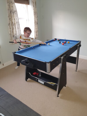 tekscore 5ft folding multi games table