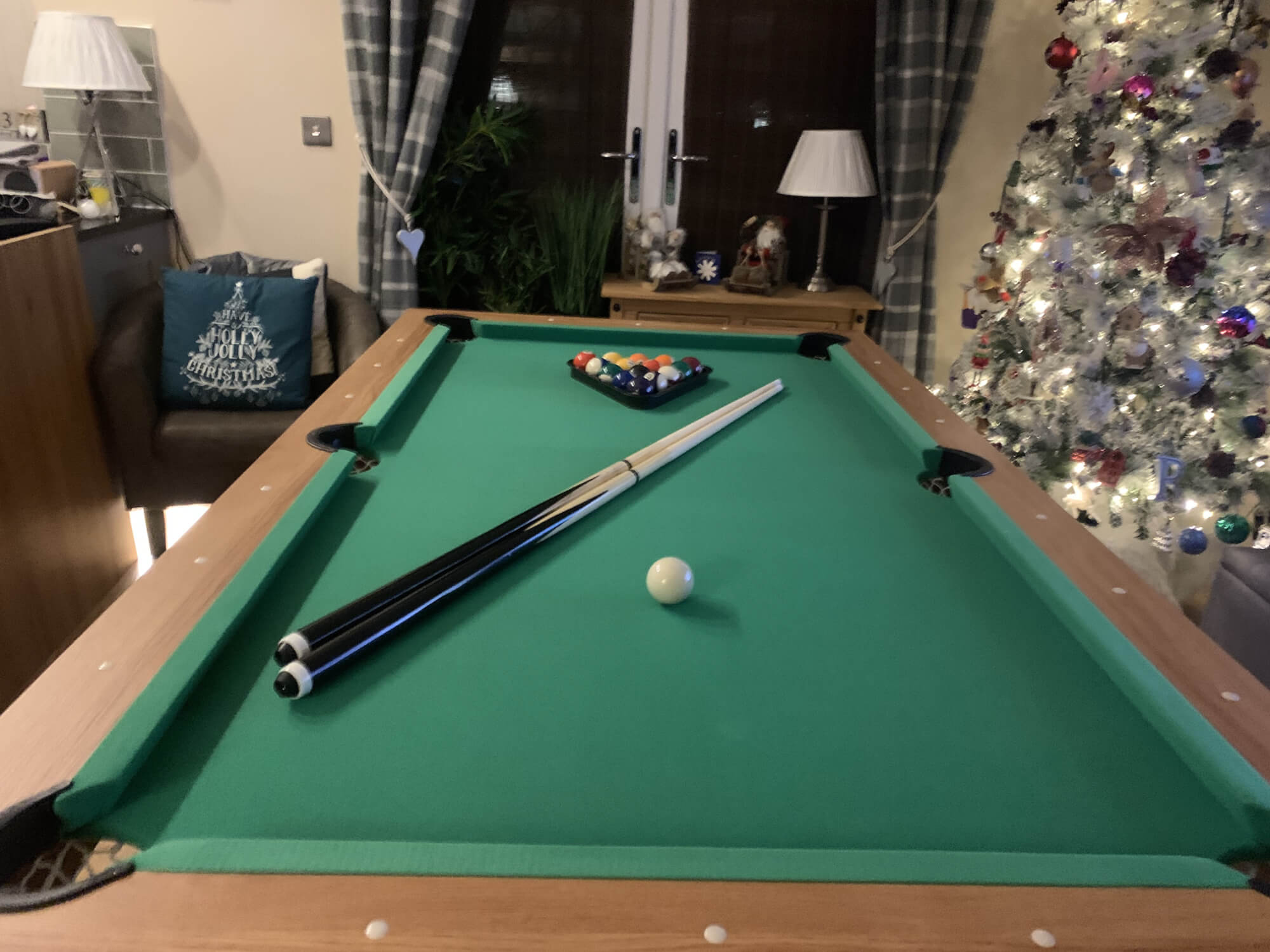 Pureline 6ft Pool Dining Table & Table Tennis Top Liberty Games