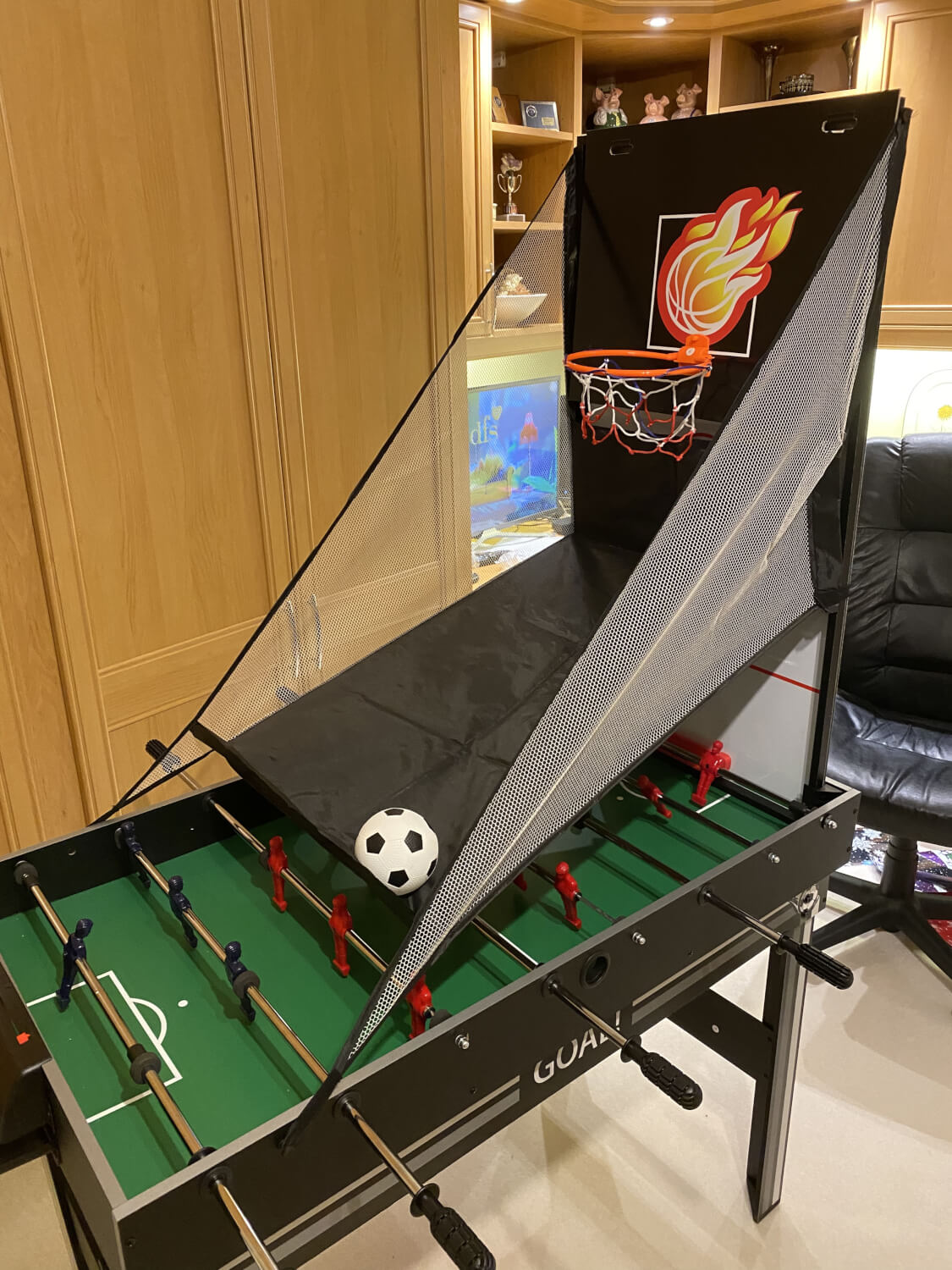 Tekscore Goal 21-in-1 4ft Multi Games Table  Multi game table, Table games,  Goals football