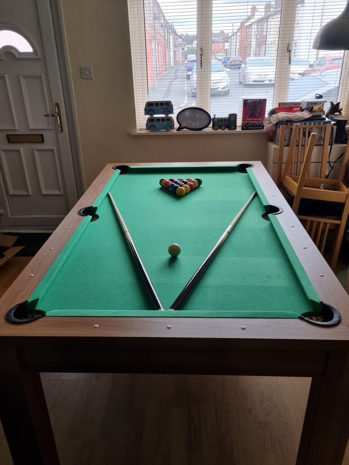 Pureline 6ft Pool Dining Table & Table Tennis Top Liberty Games