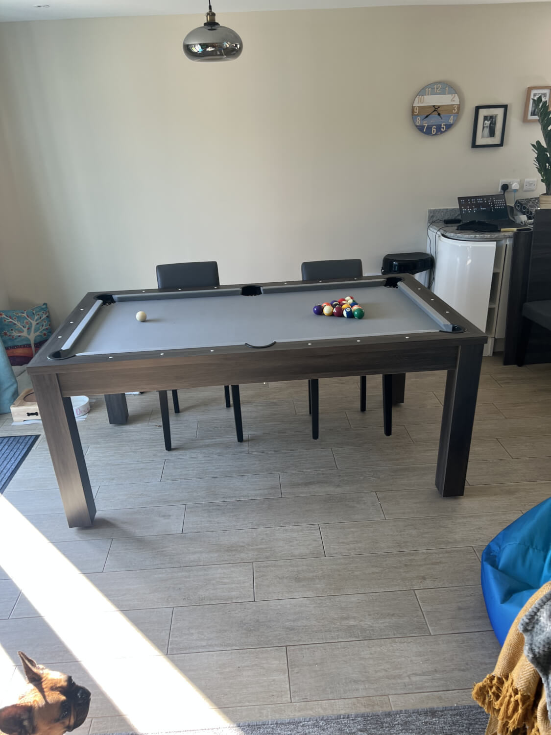 Pureline 6ft Pool Dining Table & Table Tennis Top Liberty Games