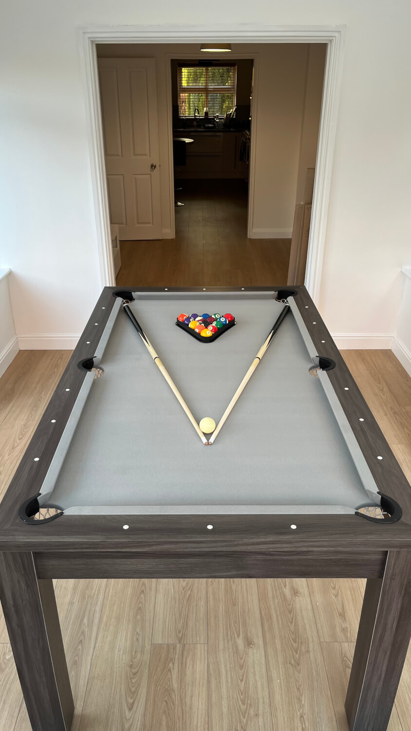 Pureline 6ft Pool Dining Table & Table Tennis Top Liberty Games