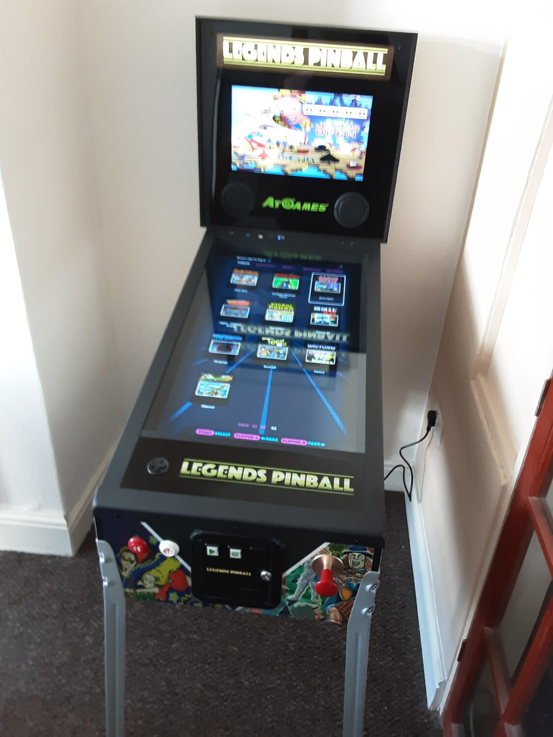 AtGames Legends Virtual Pinball Machine | Liberty Games