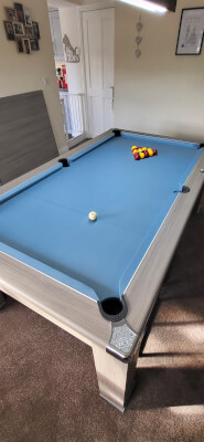 Avant Garde 2.0 Slate Bed Pool Dining Table