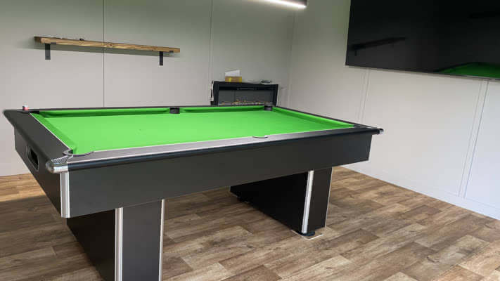 Classic Slimline Slate Bed Pool Table