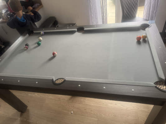 Pureline Pool Dining Table & Table Tennis Top - 6ft/7ft