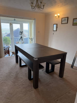 Pureline Pool Dining Table & Table Tennis Top - 6ft/7ft