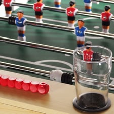 Tekscore Full Size Folding Football Table Video