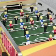 Trump v Kim Nuclear Foosball Table Video