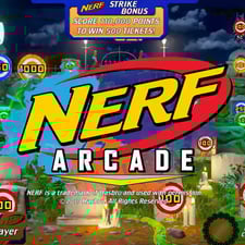 Raw Thrills Nerf Arcade Shooting Game Video