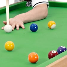 Pureline 6ft Folding Snooker & Pool Table Video