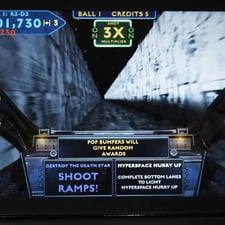 Stern Star Wars Comic Art Pro Pinball Video