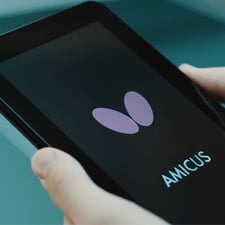 Amicus Table Tennis Practice Robot Video