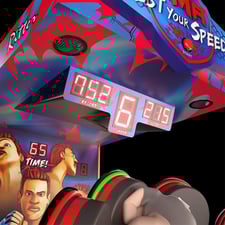 MMA Test Your Speed Kickboxing Machine Video