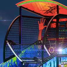 WIK Basketball Indoor/Outdoor Arcade Machine Video