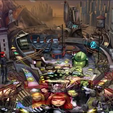 Arcade1Up Marvel Virtual Pinball Machine Video