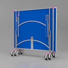 Butterfly Garden Rollaway 5000 Tennis Table Video