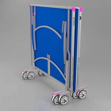 Butterfly Garden Rollaway 6000 Tennis Table Video