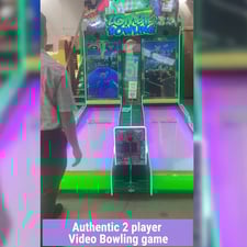 Zombie Bowling Skeeball Arcade Machine Video