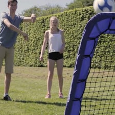 Football Ball Rebounder (124cm) Video