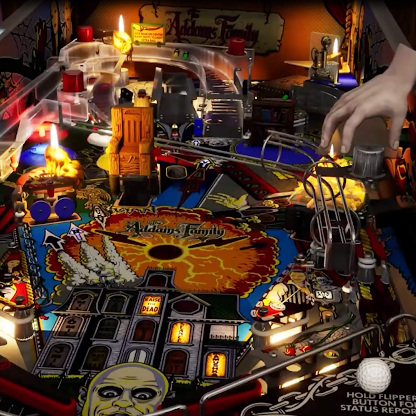 AtGames Legends Pinball 4KP The Addams Family™ Liberty Games