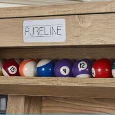 Pureline Rustic Chic Pool, Dining & Cards Table Video