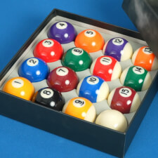 Pureline Premium Spots & Stripes 2 1/4-inch American Pool Ball Set Video