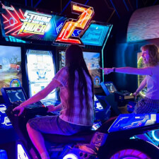 SEGA Storm Rider 2 Motion Twin Arcade Machine Video