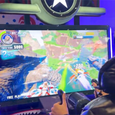 LAI Airstrike Twin Arcade Machine  Video