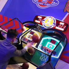 SEGA NBA Game Time Basketball Arcade Machine Video